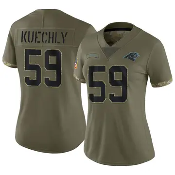 Men's carolina panthers luke kuechly nike black limited jersey deals